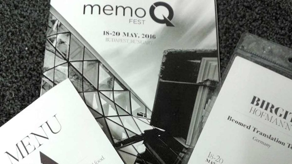 MemoQfest 2016