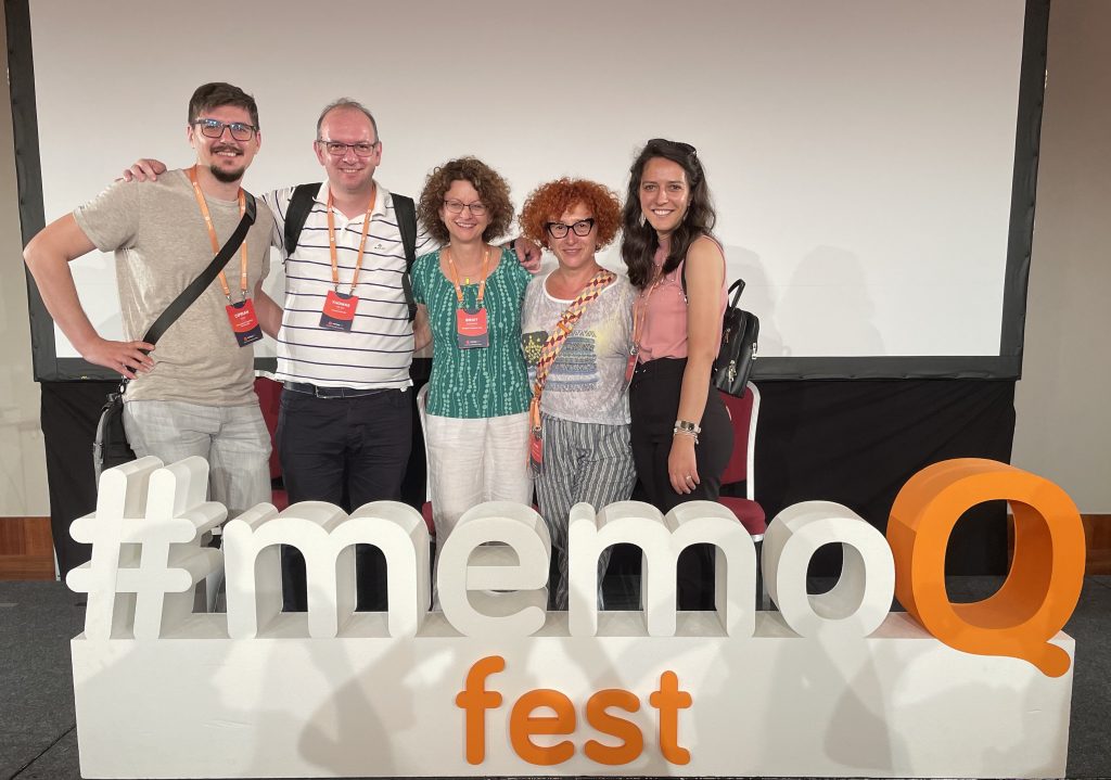 Die sympathischen Übersetzerinnen und Übersetzern aus Transsilvanien, die ihre eigene kleine, aber feine Übersetzungskonferenz TranslateCluj veranstalten, 